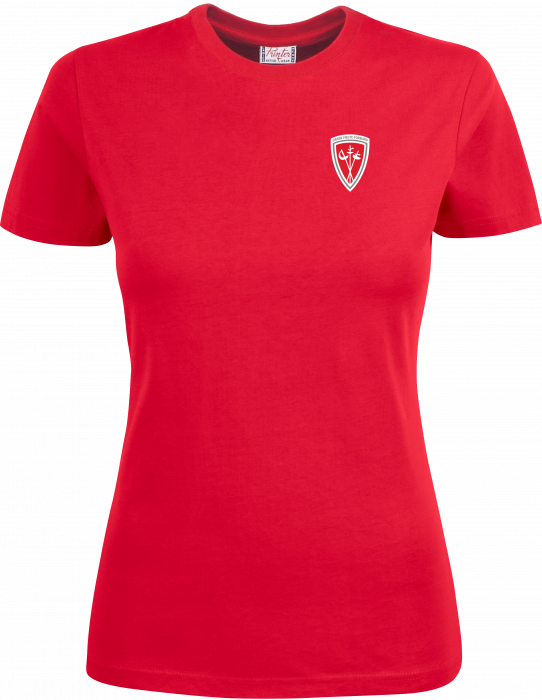 Printer - Dff T-Shirt Women - Rouge