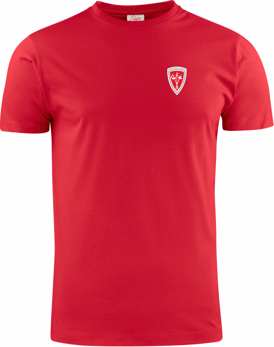 Printer - Dff T-Shirt Male - Czerwony
